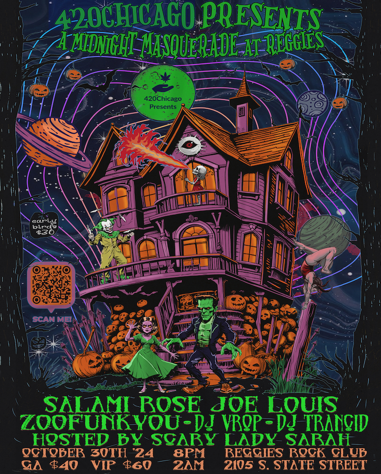 420Chicago Presents! A Midnight Masquerade at Reggies