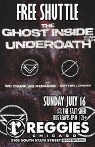 Shuttle to The Ghost Inside & Underoath