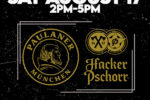 Post Bears Game Party featuring Paulaner Oktoberfest and Hacker Pschorr Marzen On Draft