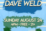 Dave Weld at Reggies on the Beach
