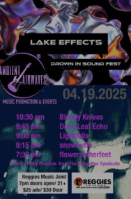 Lake Effects: Drown in sound fest