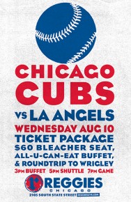 Cubs vs Angels at Wrigley Ticket Package