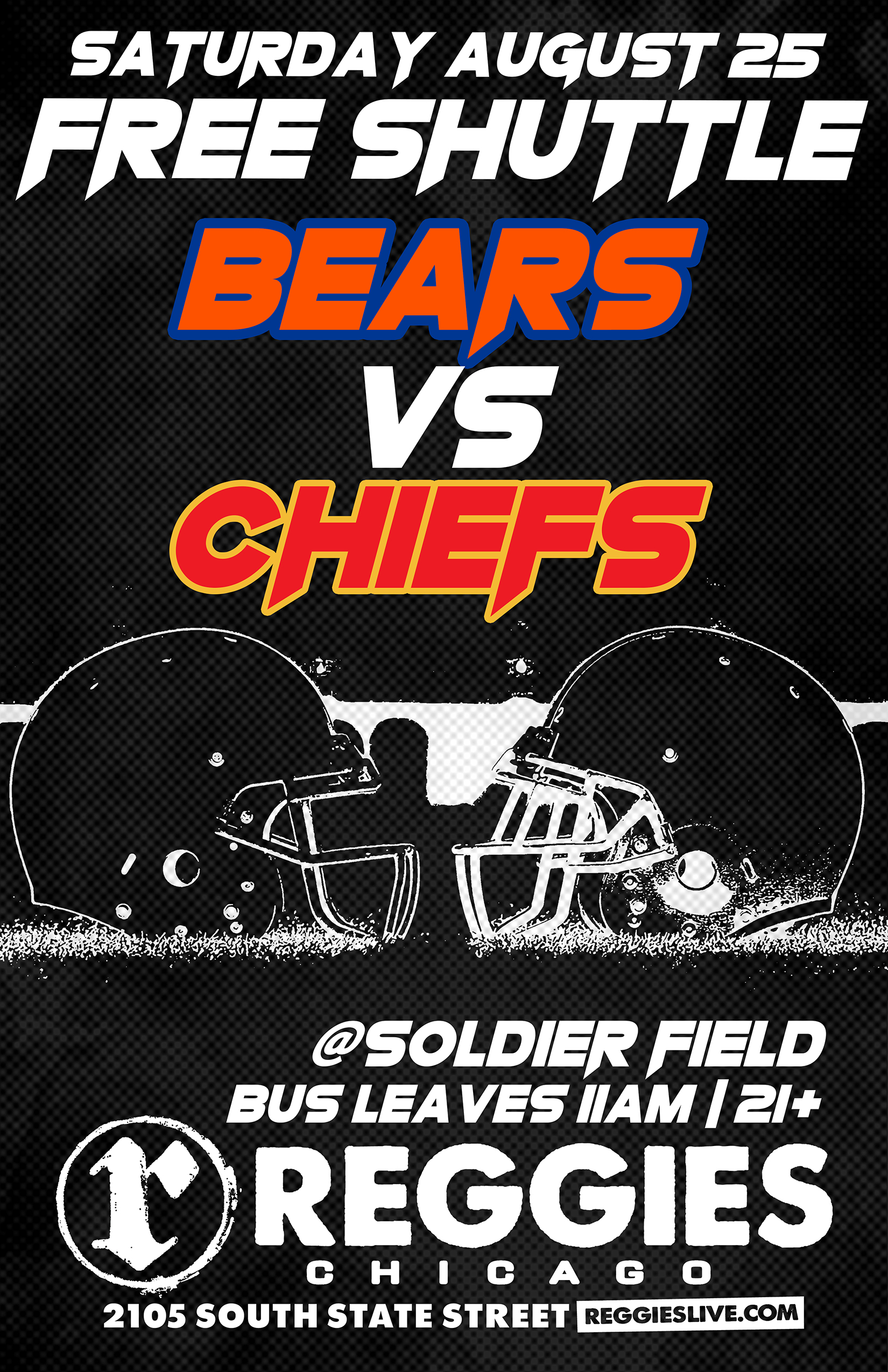 Chicago Bears vs San Francisco 49ers - Reggies Chicago