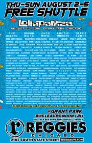 SHUTTLE TO LOLLAPALOOZA