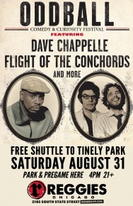 Dave Chappalle + Flight of the Conchords shuttle