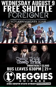 SHUTTLE TO FOREIGNER, CHEAP TRICK SHUTTLE TO FOREIGNER, CHEAP TRICK