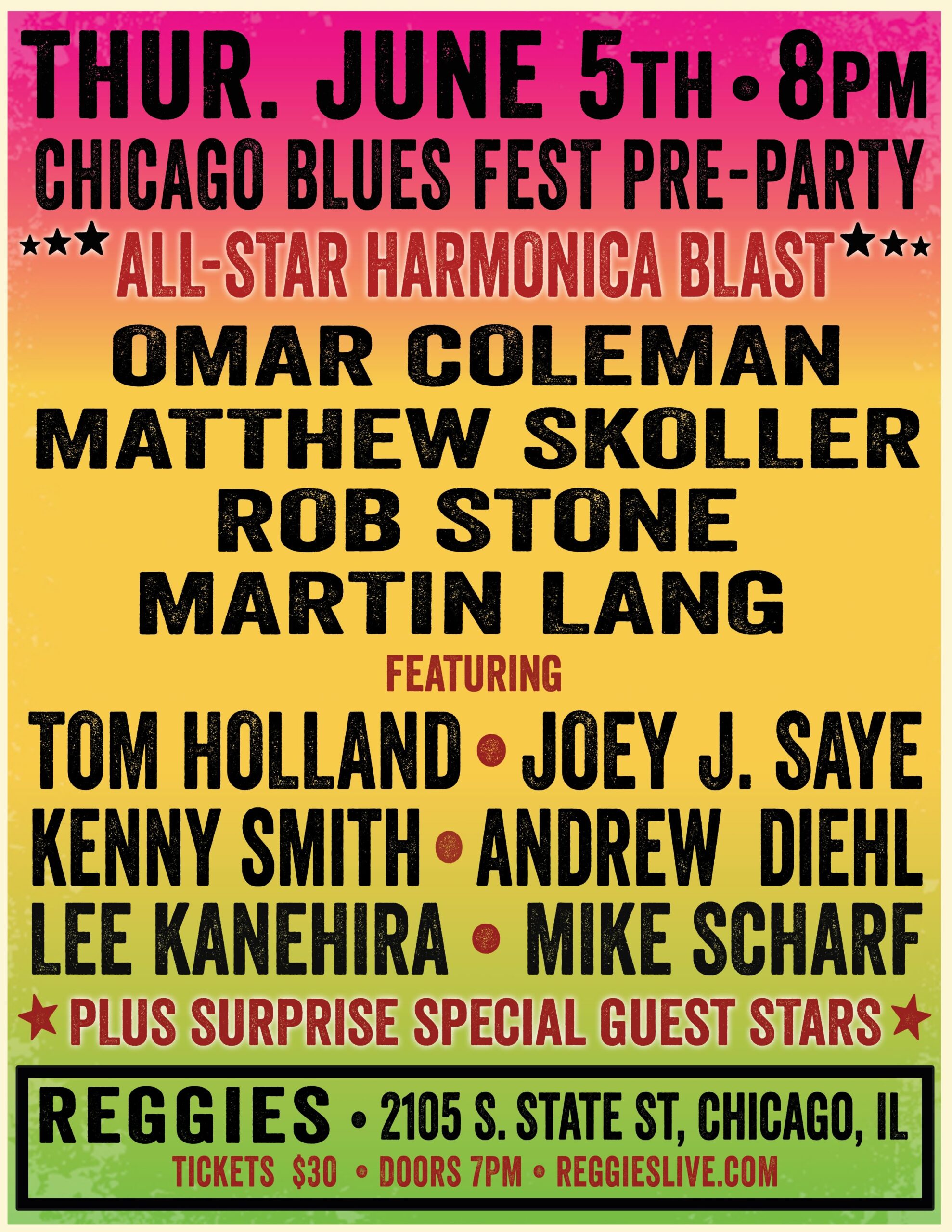 Chicago Blues Fest pre-party