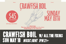 Reggies Annual Crawfish Boil