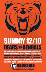 BEARS VS BENGALS ROAD TRIP BEARS VS BENGALS ROAD TRIP