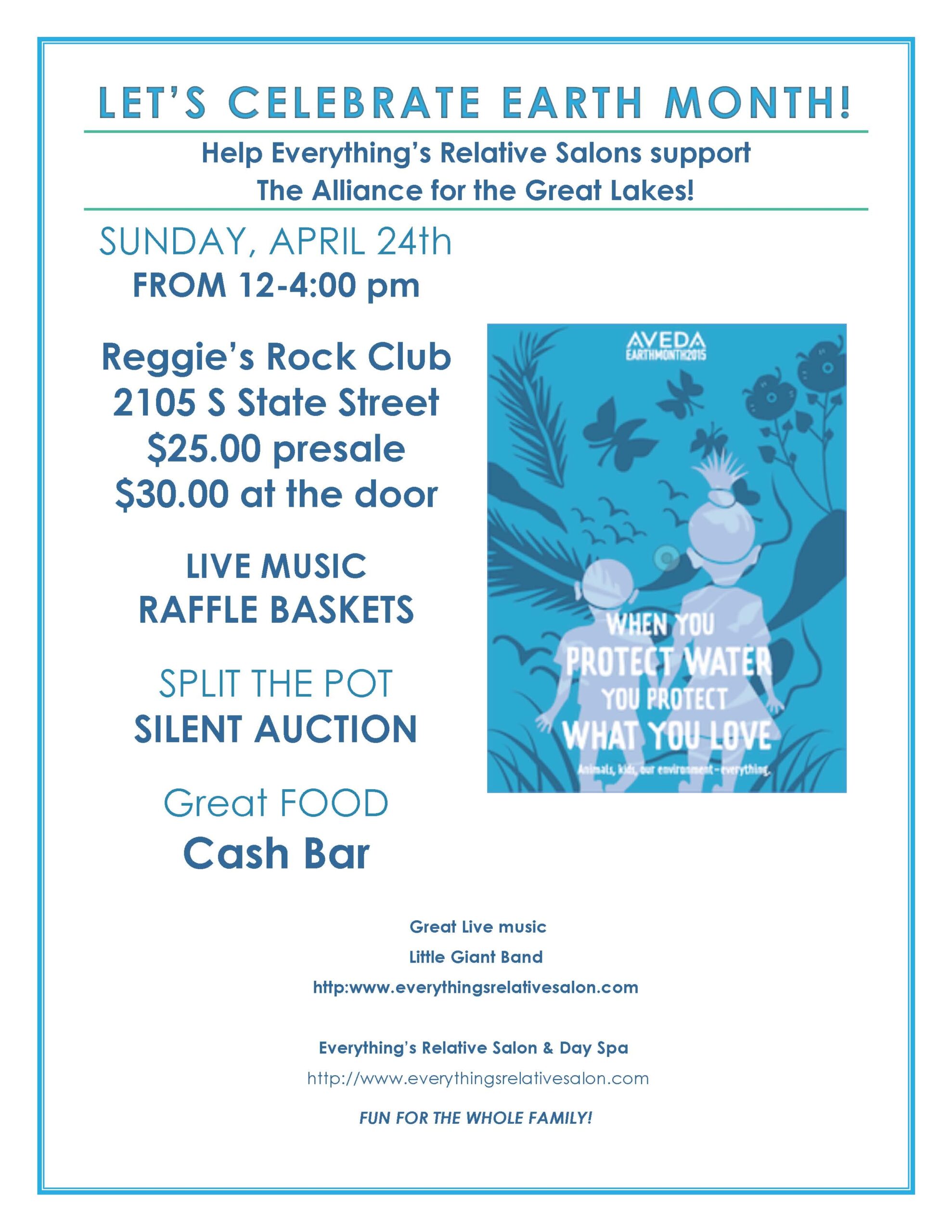 Sunday Funday for the Alliance for the Great Lakes' - Reggies Chicago