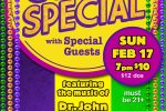 Mardi Gras Party- Professor Longhair, Dr. John, Dixieland Jam!