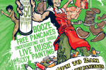 Pancakes and Booze Art Show