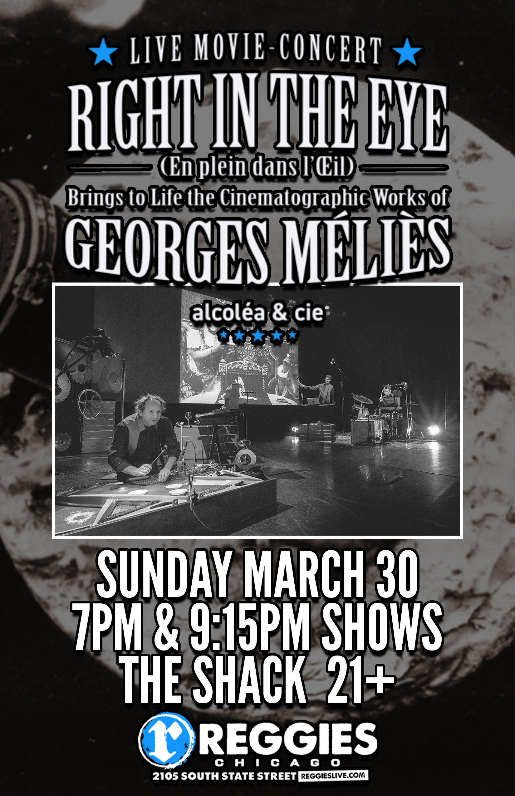 “Right in the Eye” A Live Movie-Concert of Georges Méliès’ Films