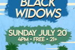 Black Widows at Reggies on the Beach