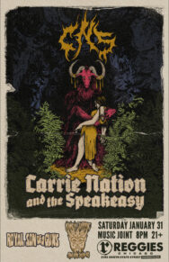 Carrie nation & the speakeasy