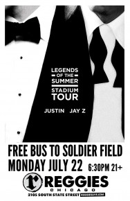JAY-Z + JUSTIN TIMBERLAKE AT SOLDIER FIELD