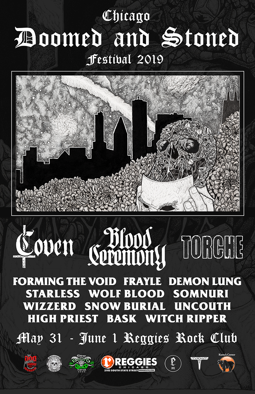 Chicago Doomed and Stoned Festival - Reggies Chicago