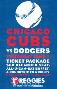 CUBS VS DODGERS AT WRIGLEY TICKET PACKAGE