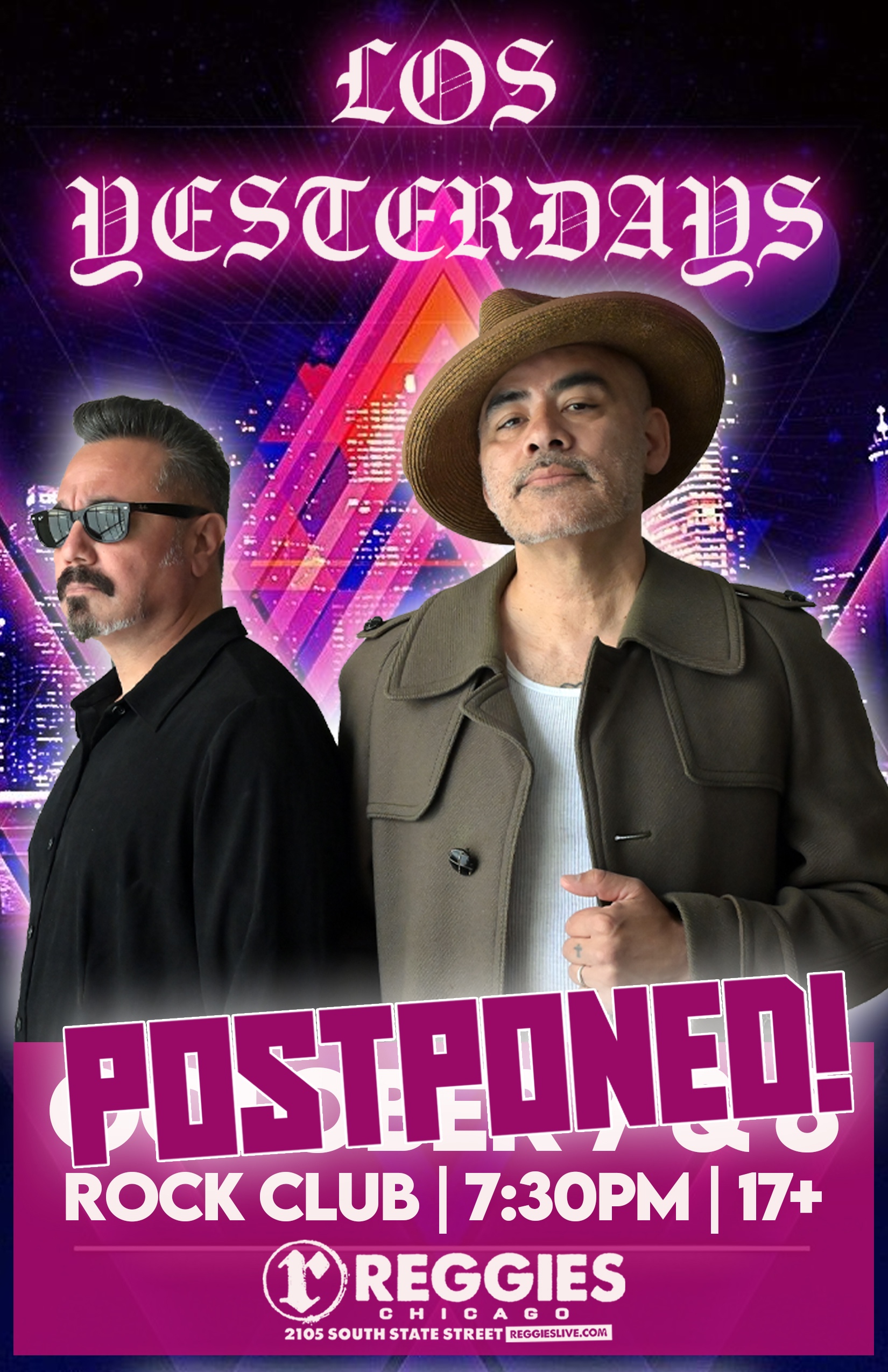 Los Yesterdays Postponed