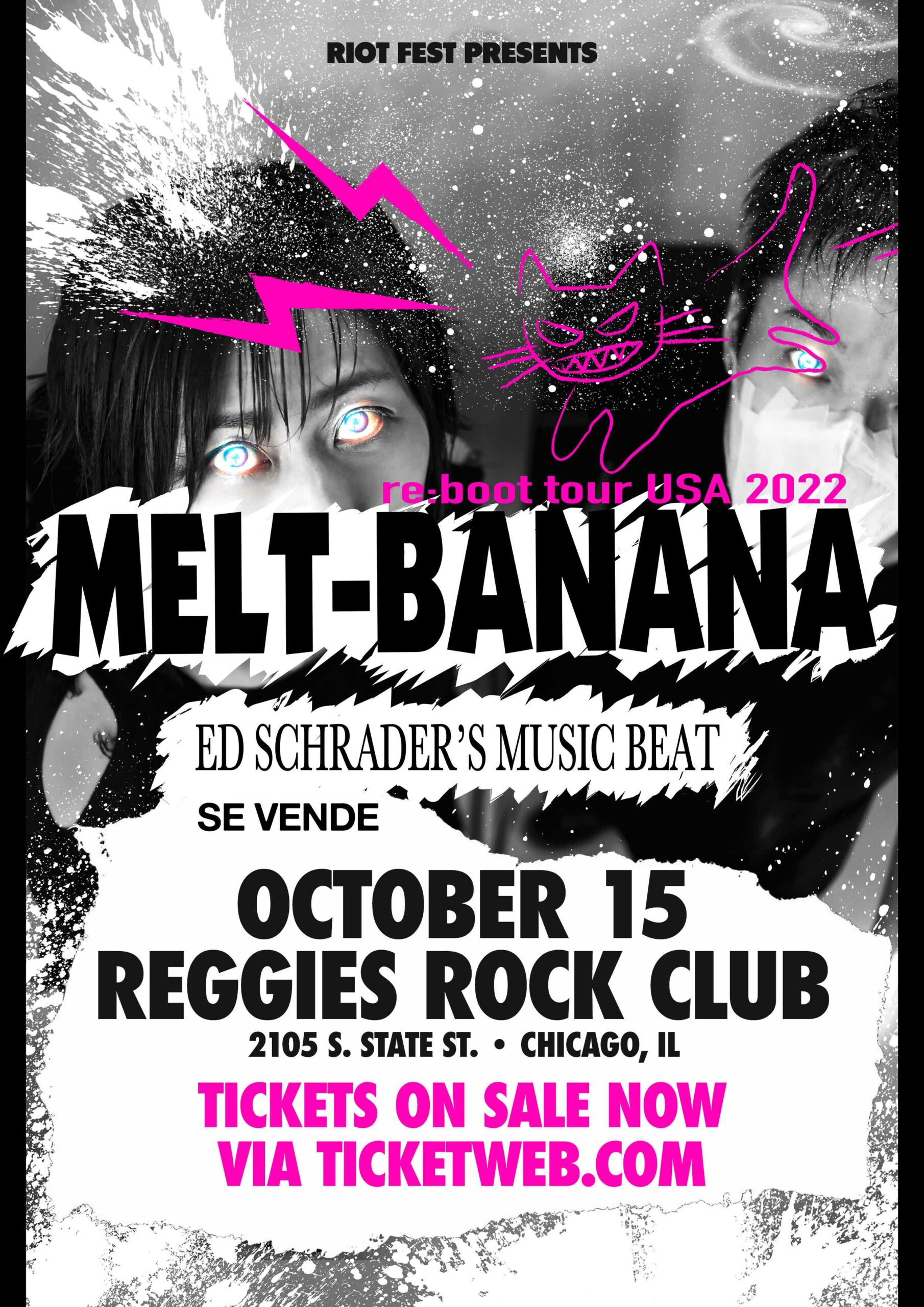 MeltBanana Reggies Chicago