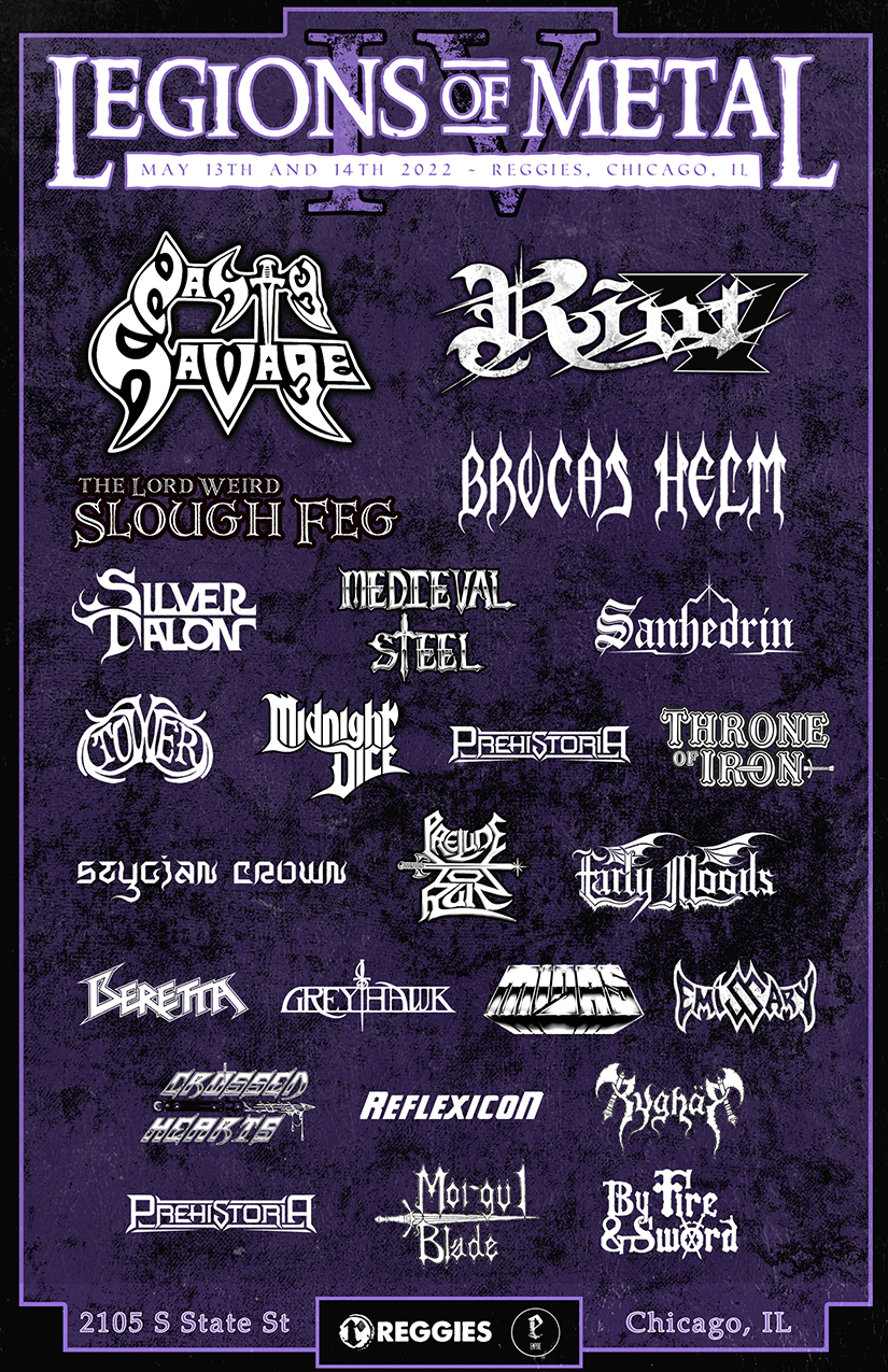 Legions of Metal Fest 2022 - Reggies Chicago