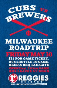 Roadtrip to Milwaukee Cubs vs Brewers