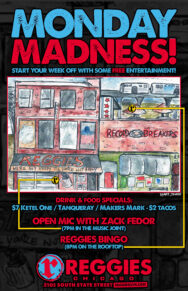 Monday Madness Comedy/OpenMic/Bingo