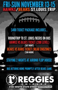 Reggies Blackhawks & Bears Package