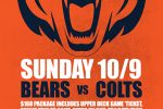 Bears vs Colts Road Trip