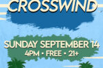 Crosswind at Reggies on the Beach