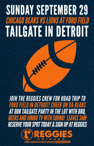 Tailgate Trip to Bears at Lions