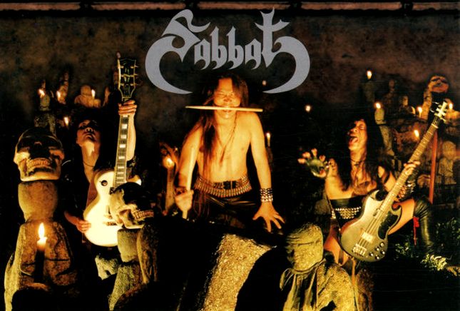 ブラックメタル〇SABBAT／サバト 94年4th Black Sabbath マグカップ コップ 陶器 ブラックサバス Daemon Box Mug